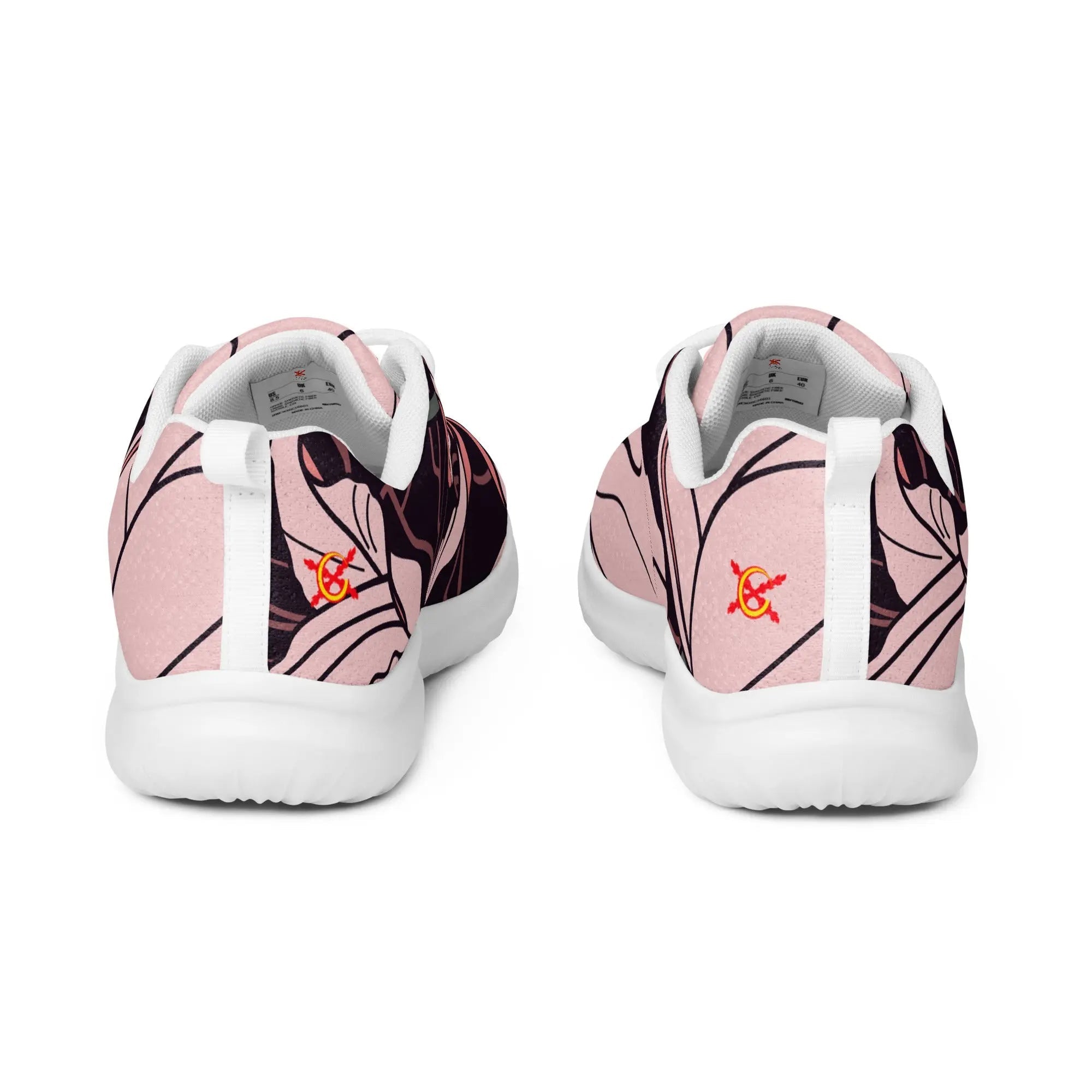 Comprar Zapatillas deporte Floral para mujer Bandera España La Flamenca de Borgoña Patricia Muñoz VOX