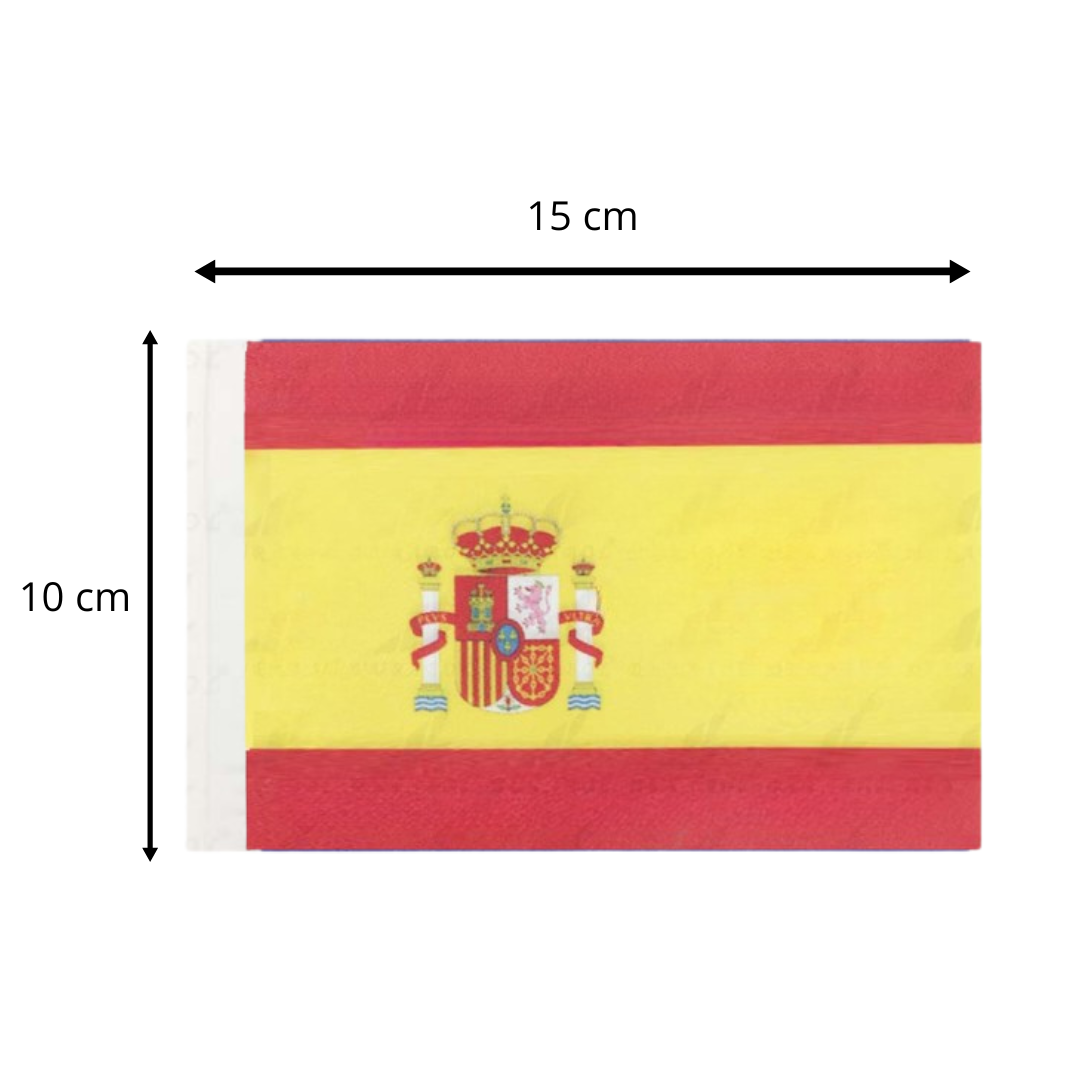 Banderín mesa (Sin Asta) España 15x10cm