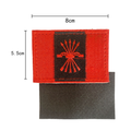 Parche Bordado con Velcro FLNG 8x5.4cm