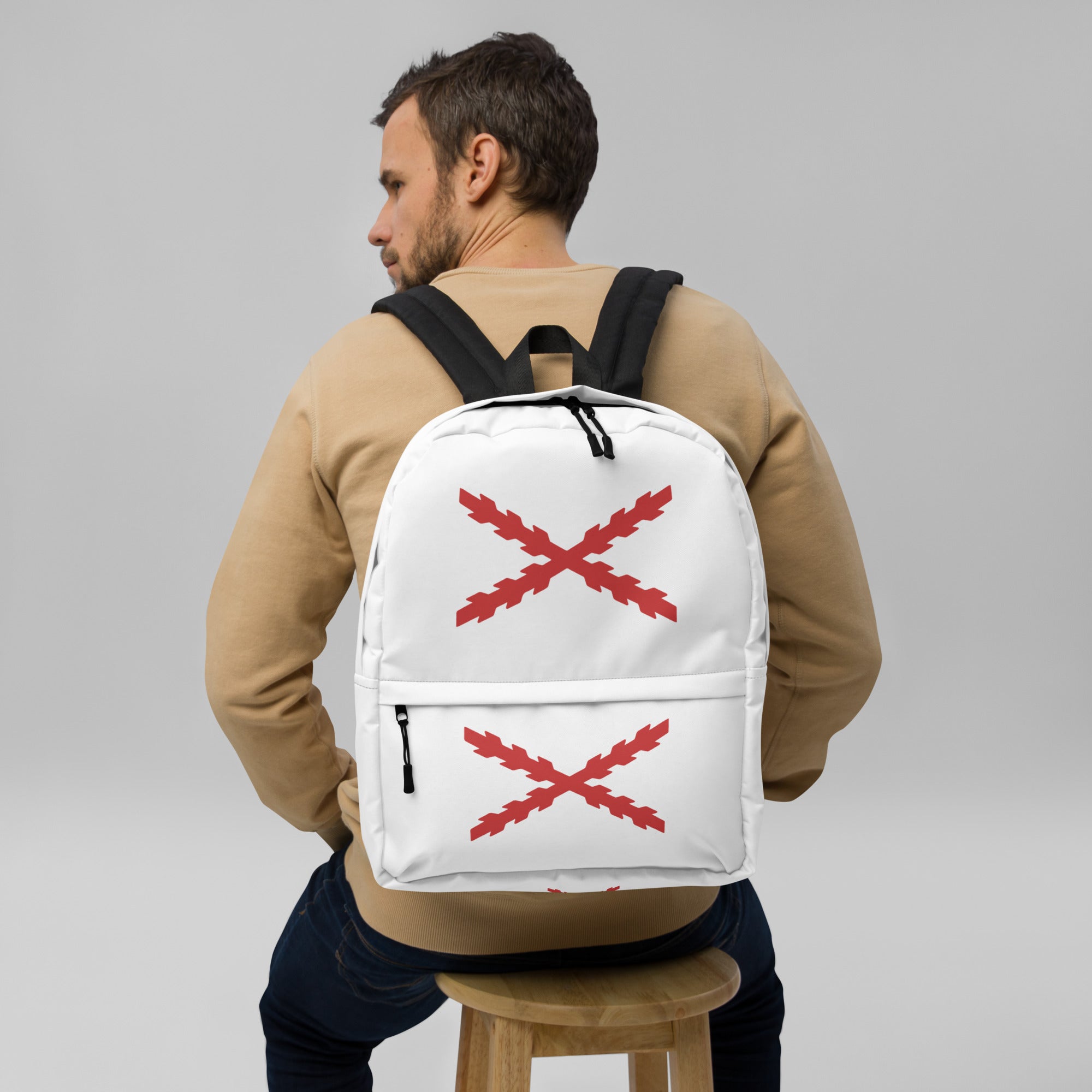 Mochila Cruz de Borgoña - LaFlamencadeBorgoña