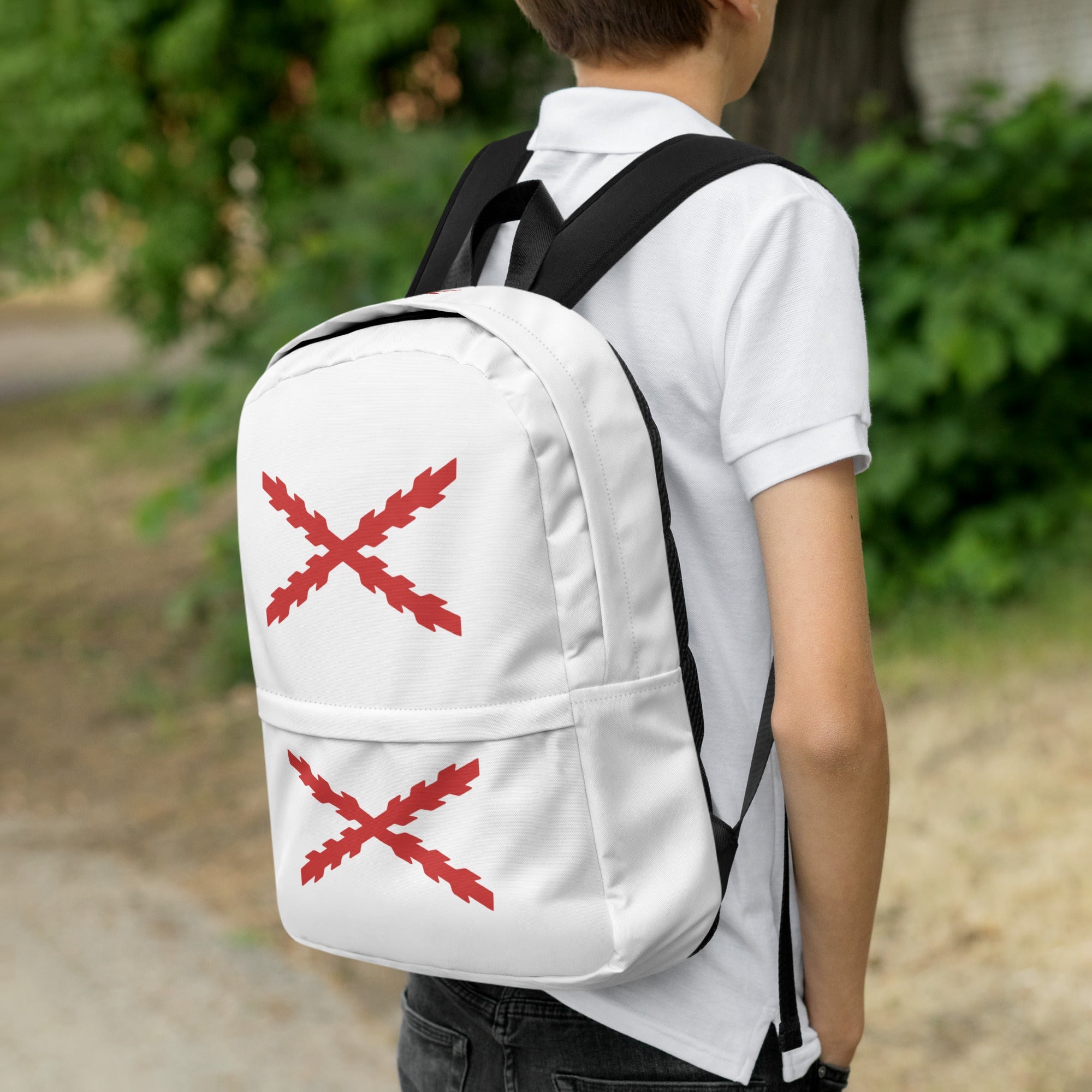 Mochila Cruz de Borgoña - LaFlamencadeBorgoña