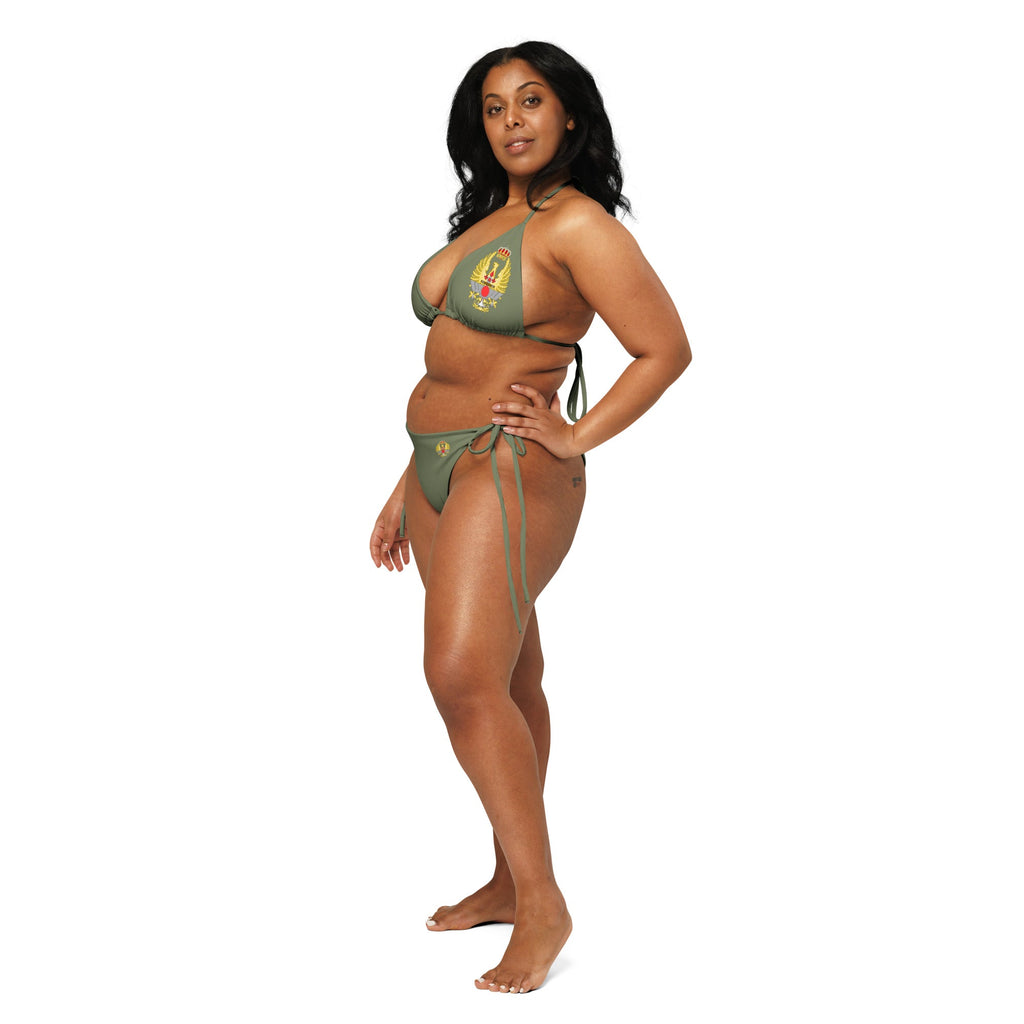 Bikini de triángulo Ejército Español - LaFlamencadeBorgoña