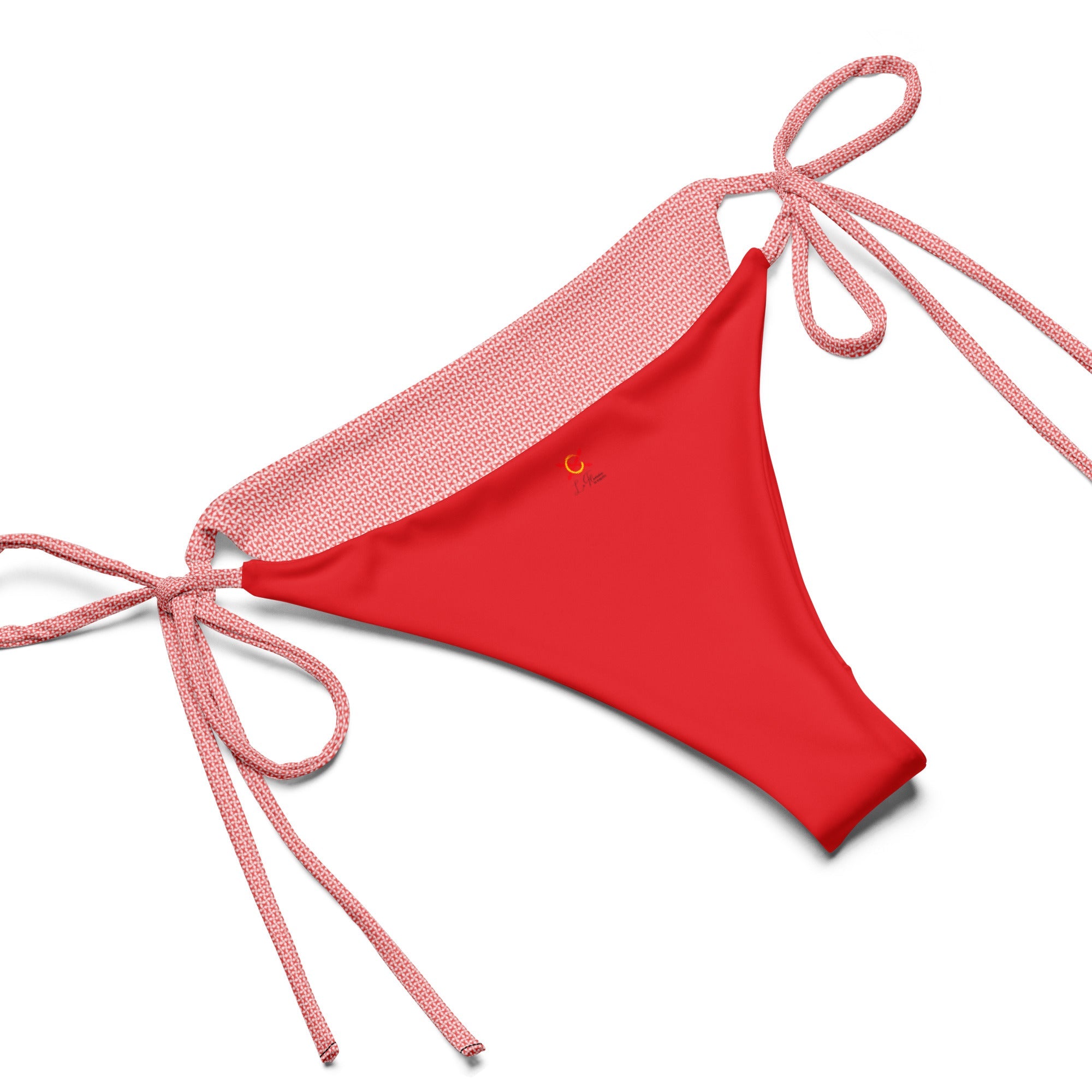 Bikini de triángulo Cruces de Borgoña - LaFlamencadeBorgoña