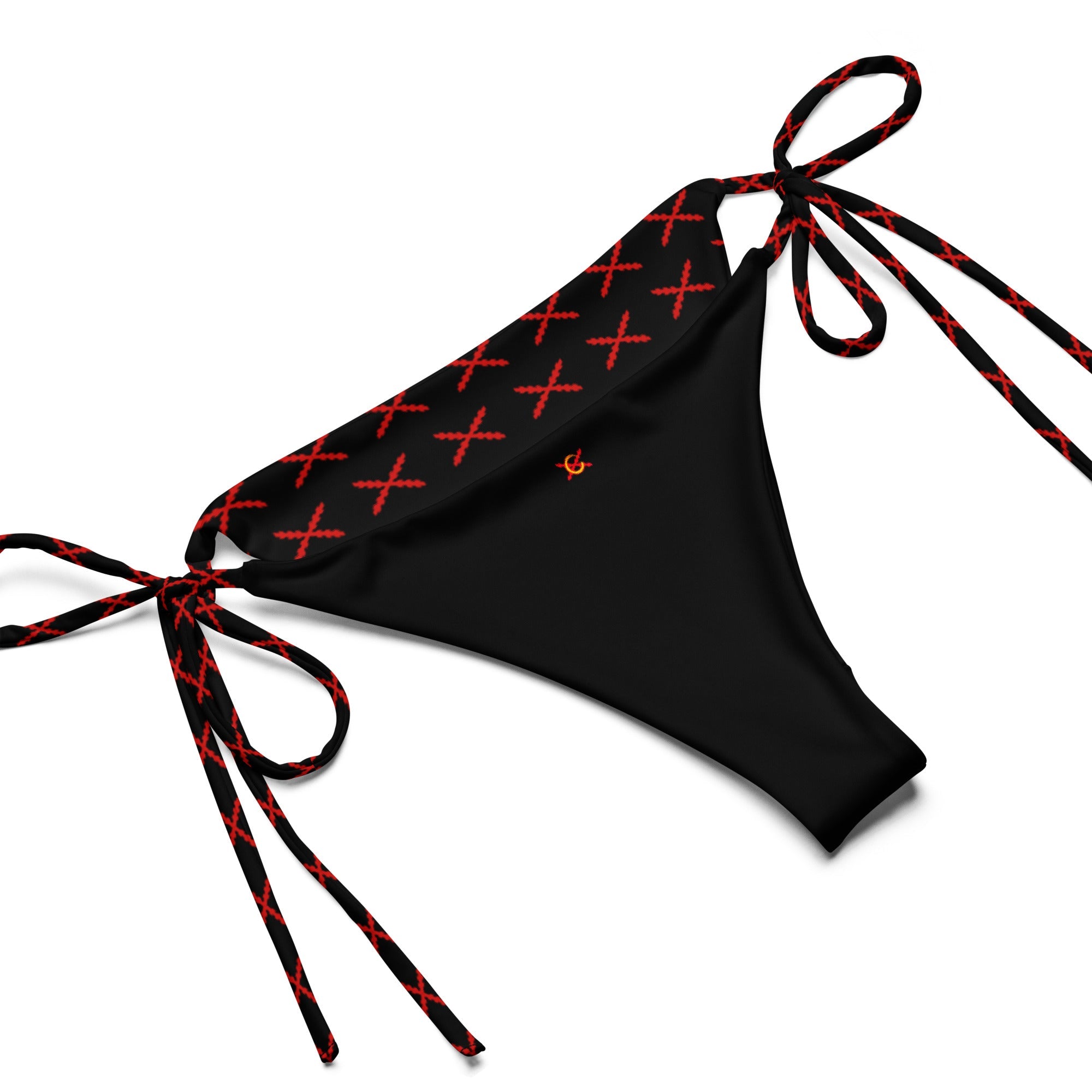 Bikini de triángulo Cruz de Borgoña mosaico - LaFlamencadeBorgoña