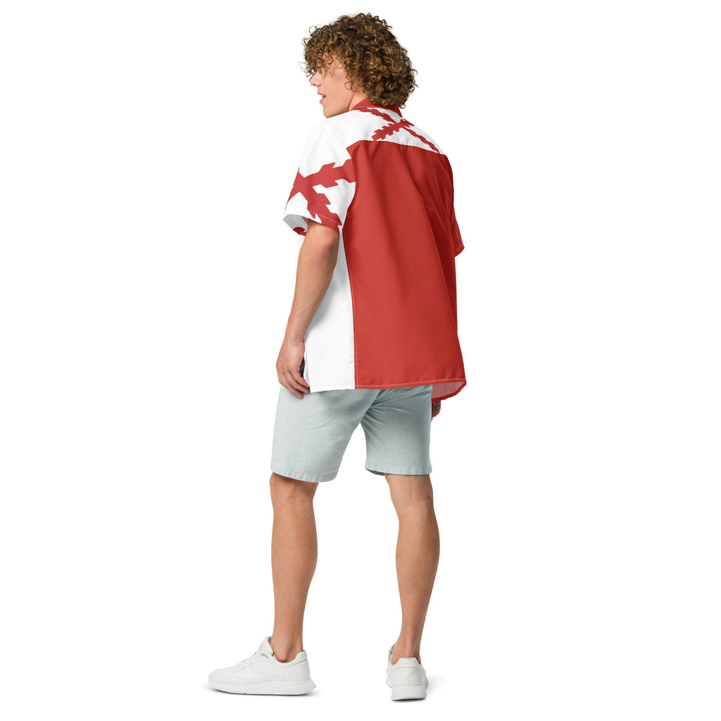 Comprar Camisa Cruz de Borgoña manga corta unisex Bandera España La Flamenca de Borgoña Patricia Muñoz VOX