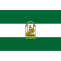 Bandera de Andalucía 150x90 cm Poliéster