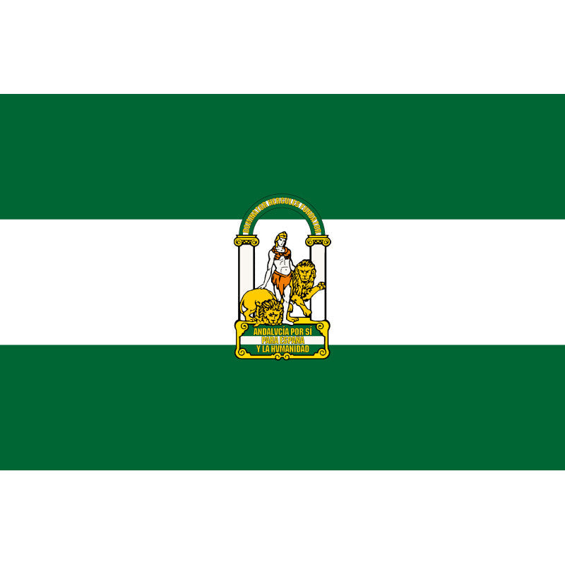 Bandera de Andalucía 150x90 cm Poliéster