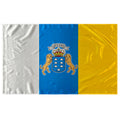 Bandera de Canarias 150x90 cm Satén