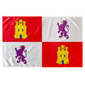 Bandera de Castilla y León 150x90 cm Satén