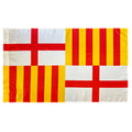 Bandera de la Ciudad de Barcelona 150x90 cm Satén