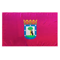 Bandera de la Ciudad de Madrid 150x90 cm Satén