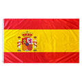 Bandera de España con 2 Ojales metálicos 150x90 cm Satén