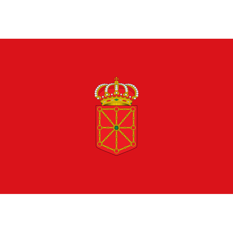 Bandera de la Comunidad Foral de Navarra 70x100 cm Poliéster