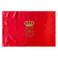 Bandera de la Comunidad Foral de Navarra con 2 Ojales metálicos 60x90 cm Satén
