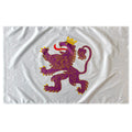 Bandera del Reino de León 150x90 cm Satén