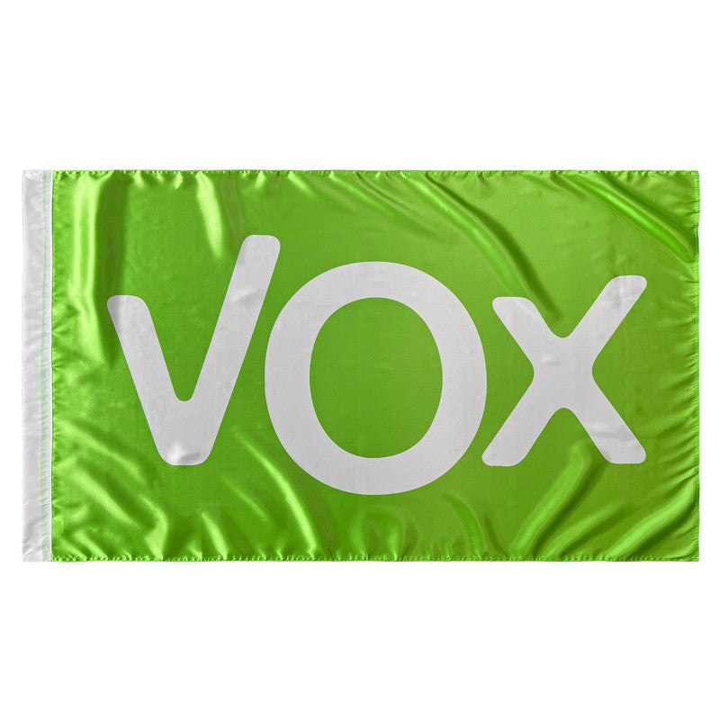 Bandera de VX Verde 150x90 cm Satén