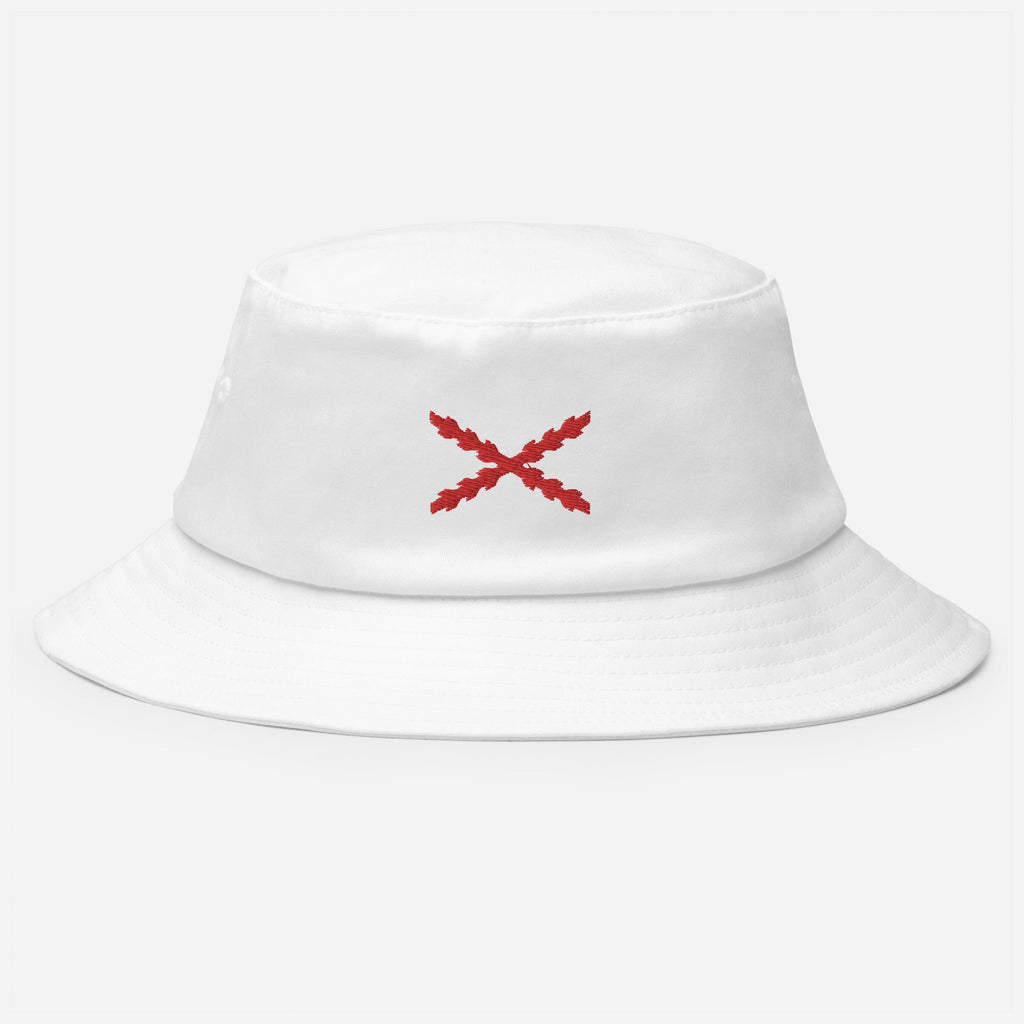 Sombrero pescador Cruz de Borgoña - LaFlamencadeBorgoña