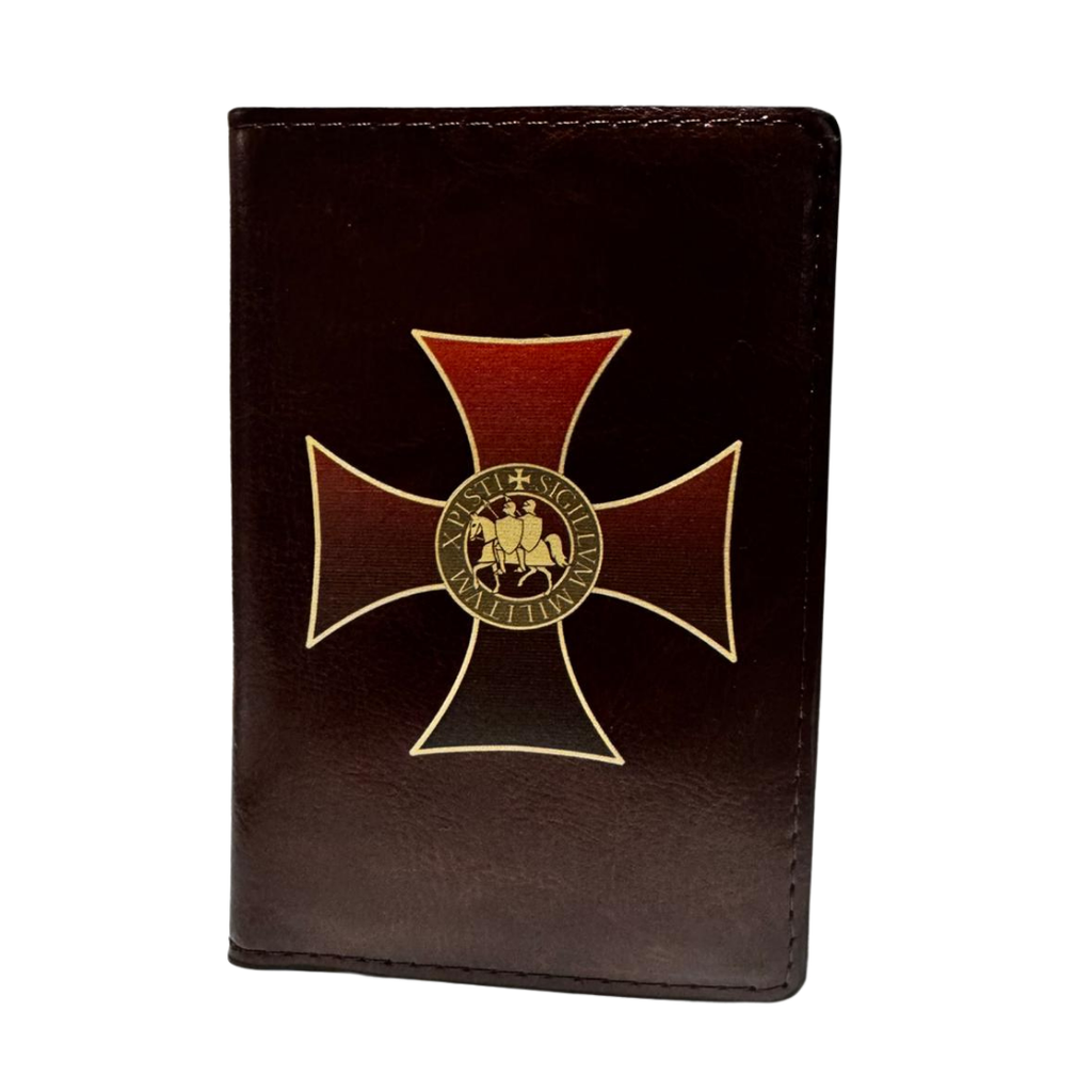 Cartera Funda Pasaporte Cruz de los Caballeros Templarios