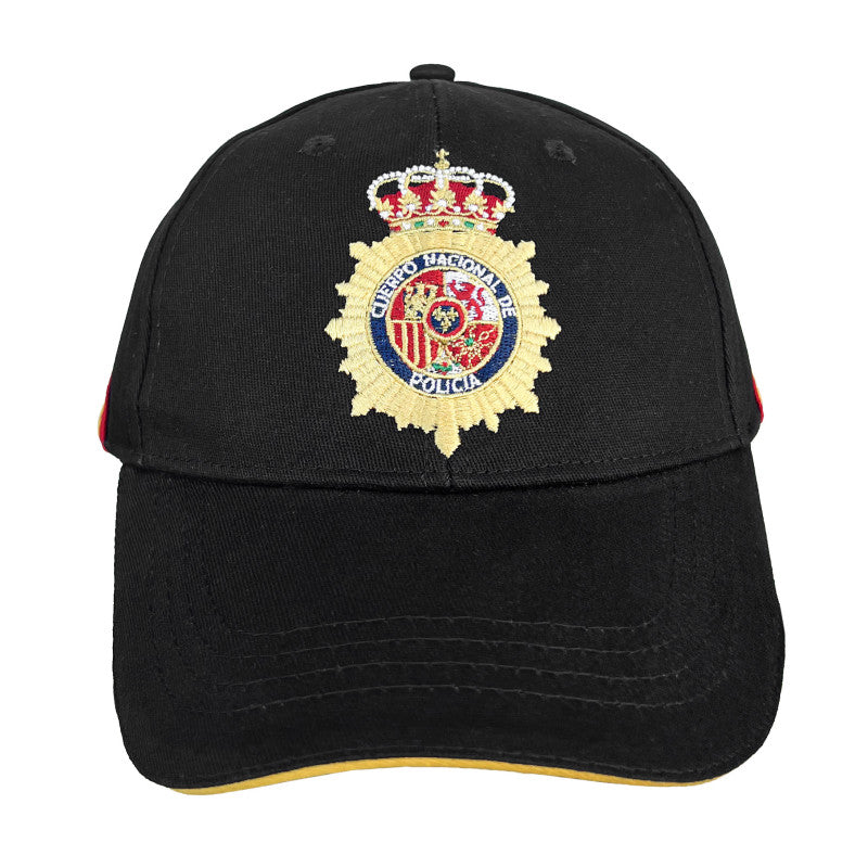 Gorra Policía Nacional con bandera España