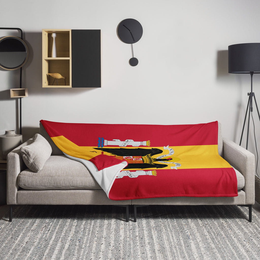 Manta Águila San Juan y Bandera de España