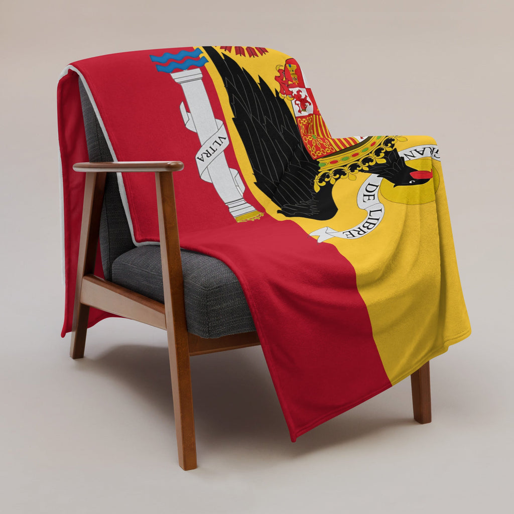 Manta Águila San Juan y Bandera de España