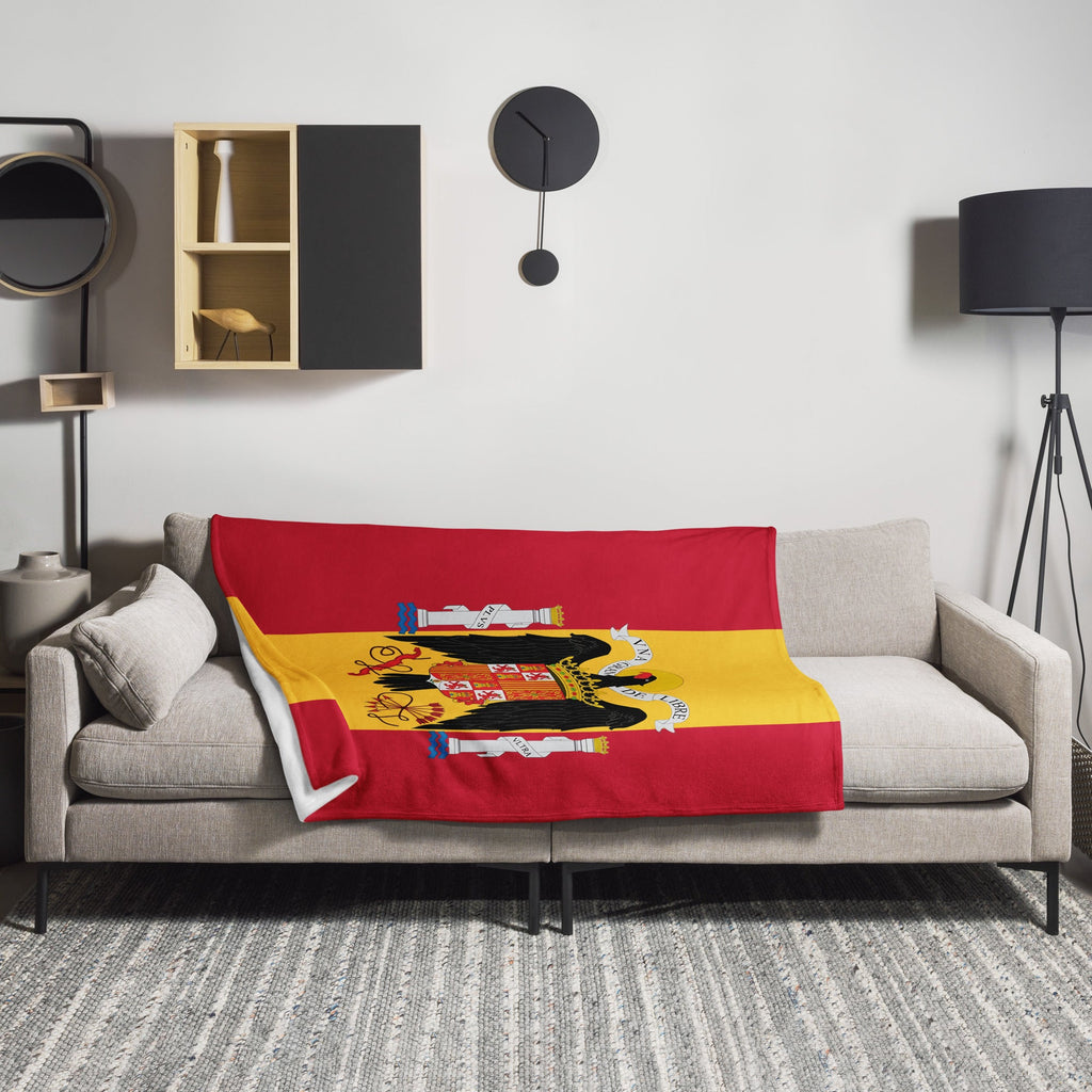 Manta Águila San Juan y Bandera de España