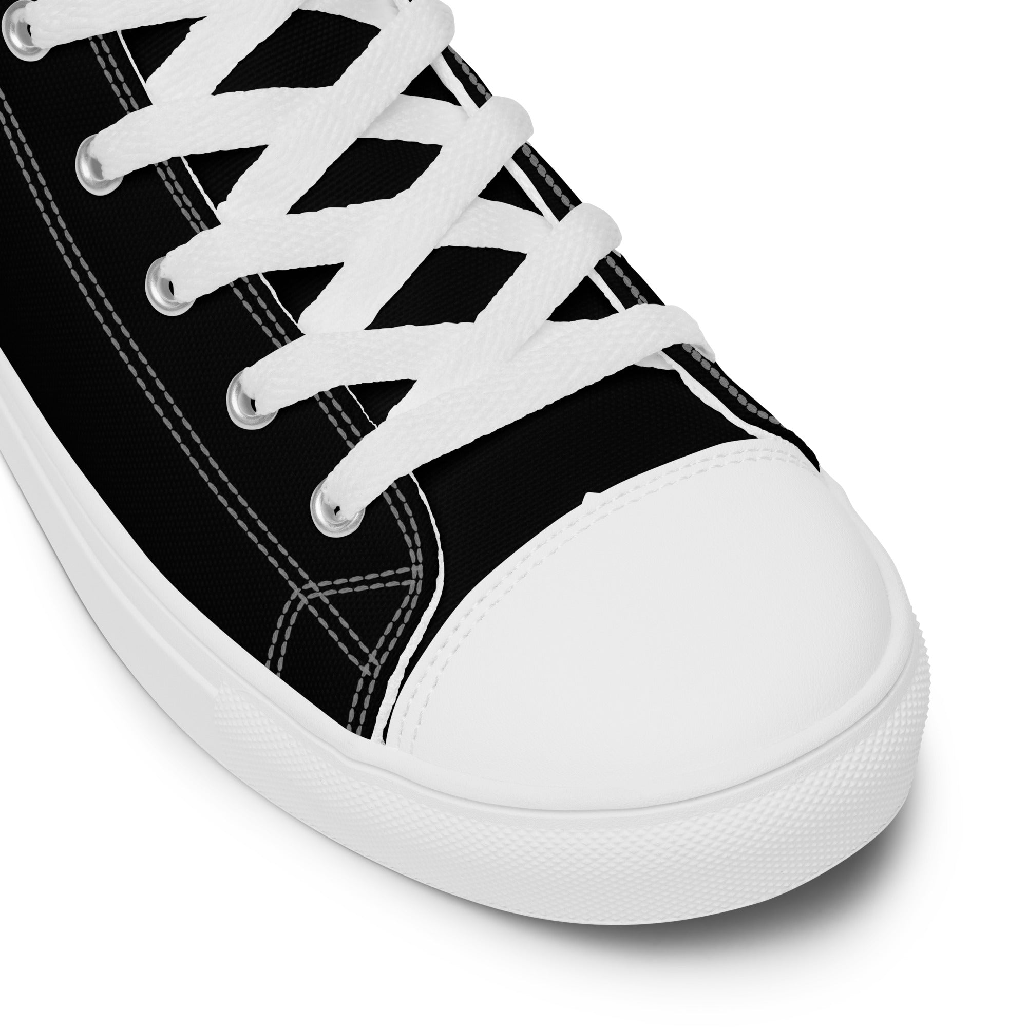 Comprar Zapatillas Falange de lona de caña alta para hombre Bandera España La Flamenca de Borgoña Patricia Muñoz VOX