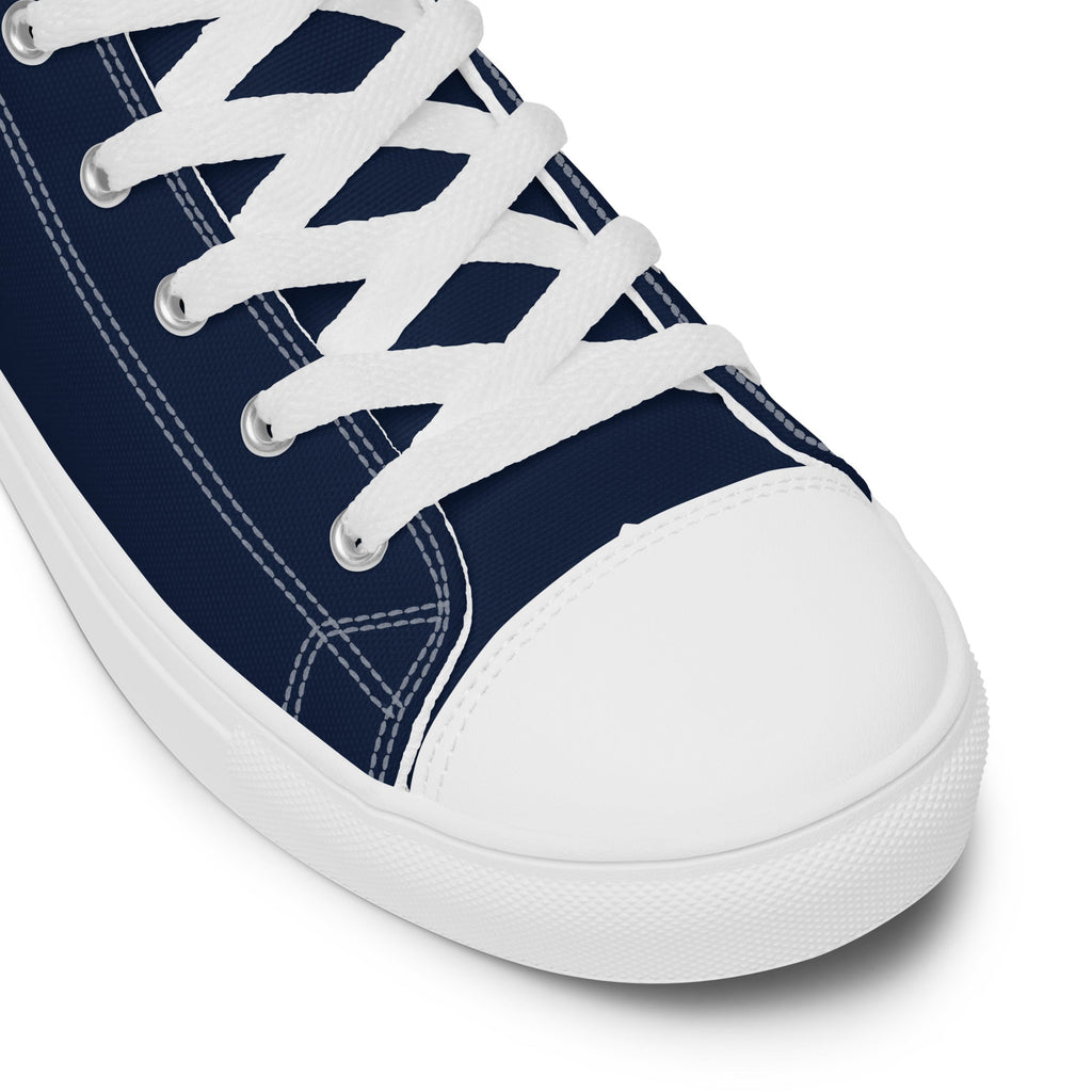 Zapatillas Infantería de Marina de lona de caña alta para hombre - LaFlamencadeBorgoña