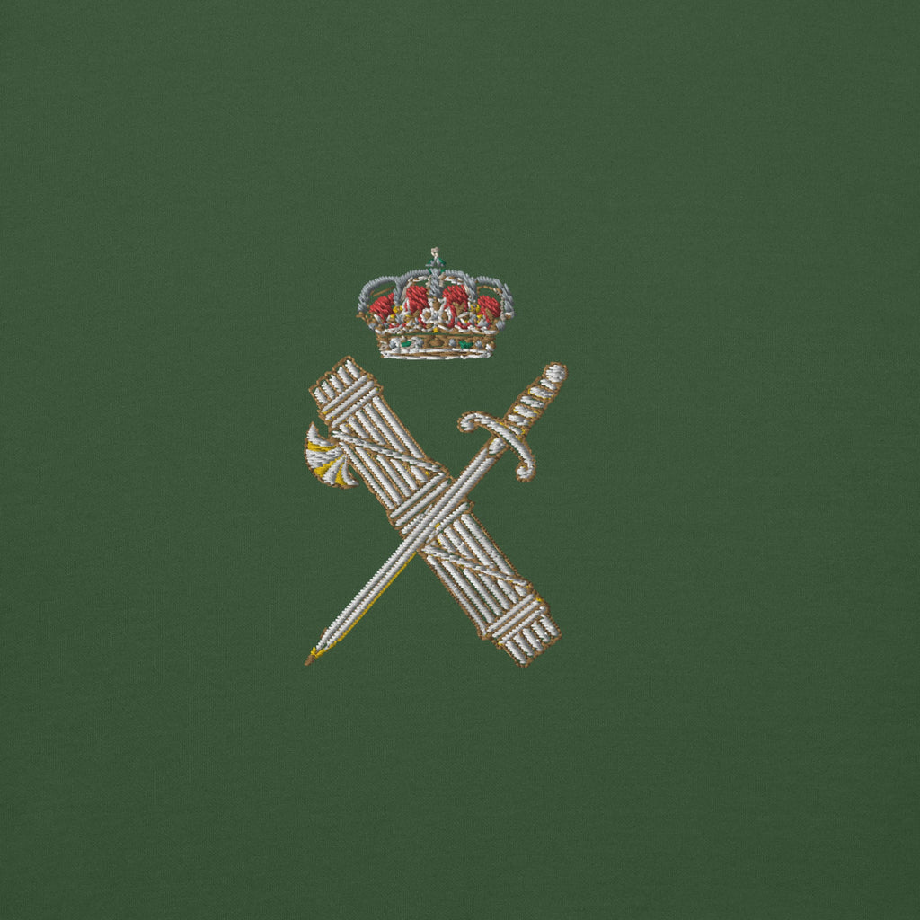 Comprar Sudadera Guardia Civil con capucha unisex (muchos colores) Bandera España La Flamenca de Borgoña Patricia Muñoz VOX