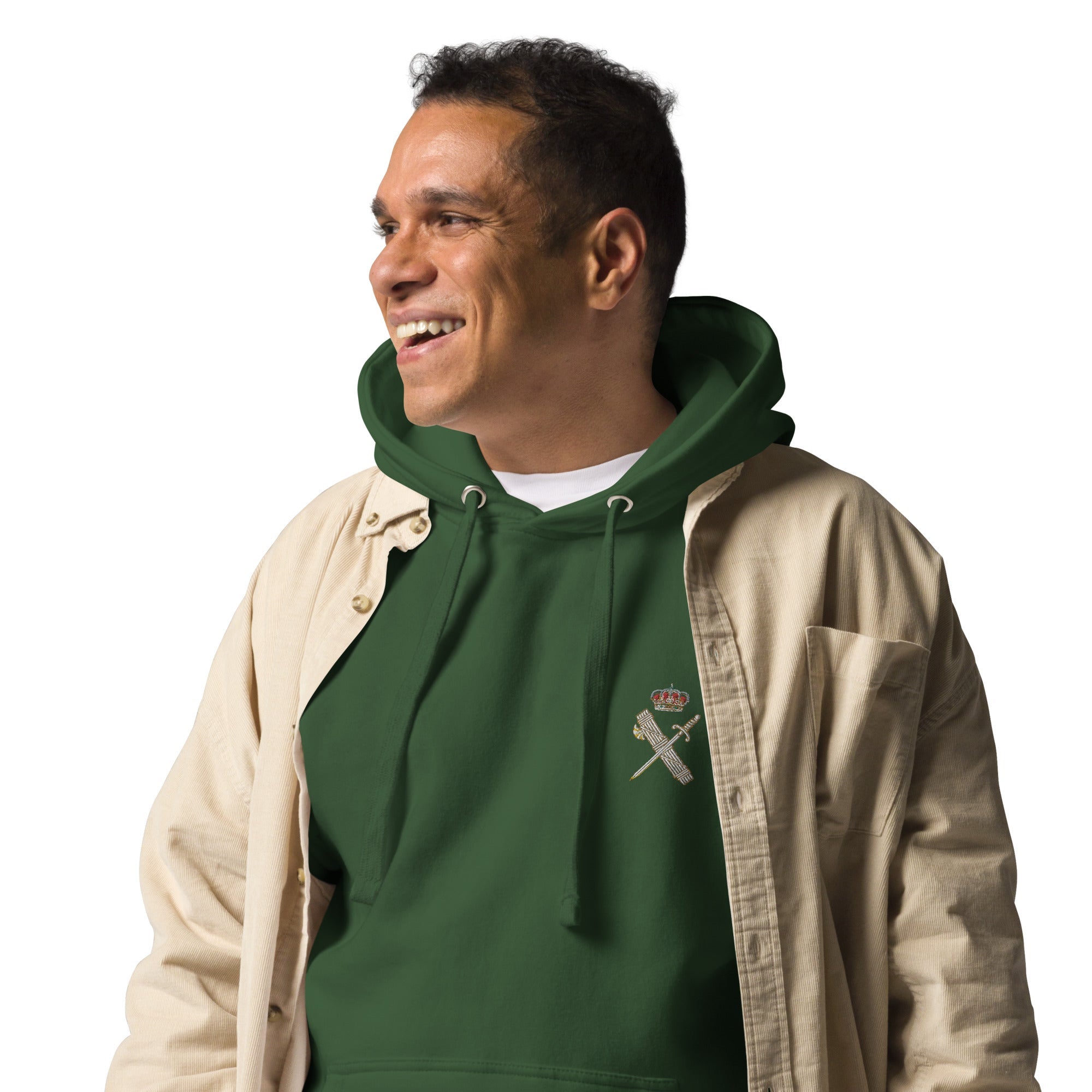 Sudadera Guardia Civil con capucha unisex (muchos colores) - LaFlamencadeBorgoña