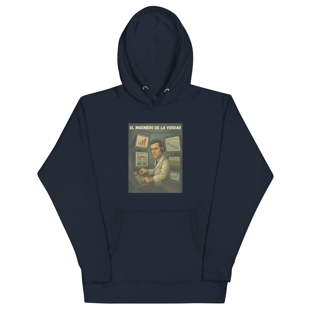 Comprar Sudadera "El ingeniero de la Verdad" Bandera España La Flamenca de Borgoña Patricia Muñoz VOX