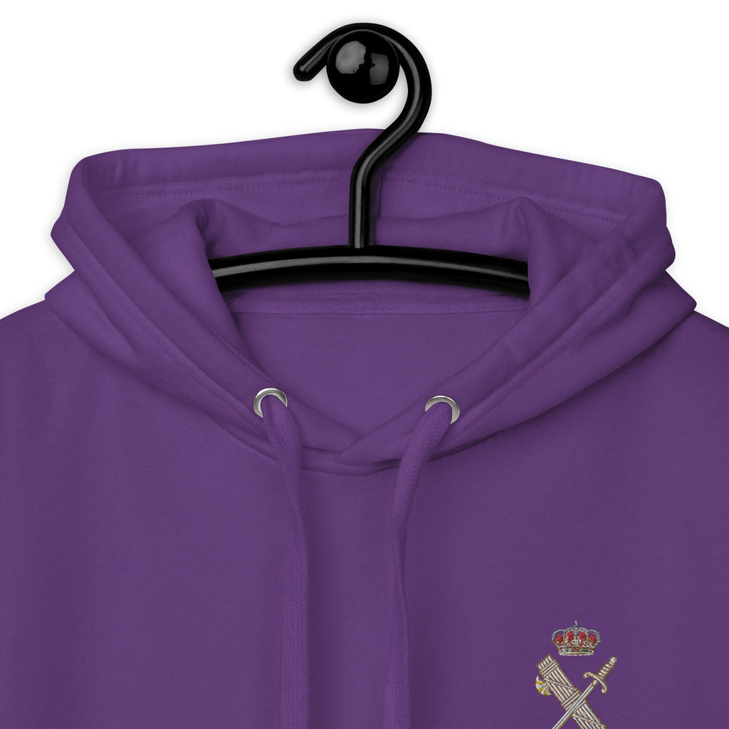 Comprar Sudadera Guardia Civil con capucha unisex (muchos colores) Bandera España La Flamenca de Borgoña Patricia Muñoz VOX