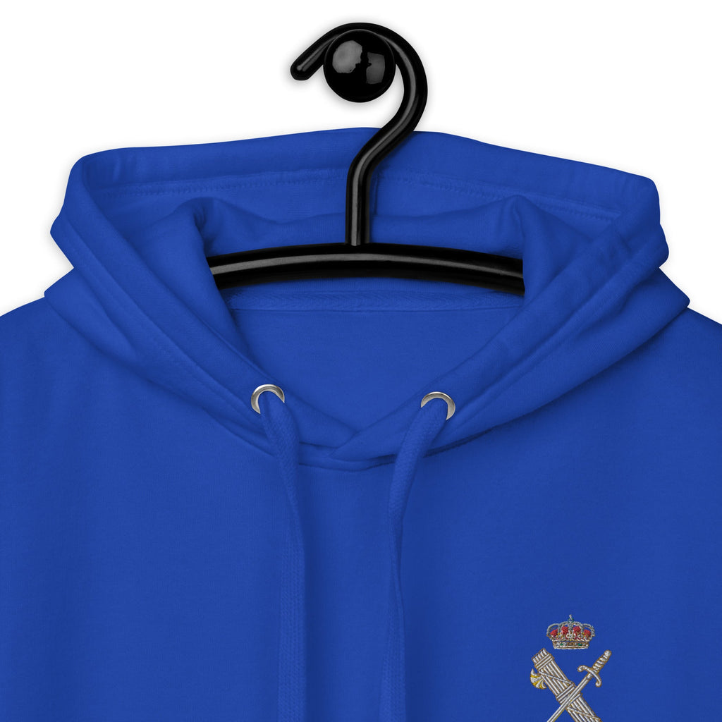 Comprar Sudadera Guardia Civil con capucha unisex (muchos colores) Bandera España La Flamenca de Borgoña Patricia Muñoz VOX